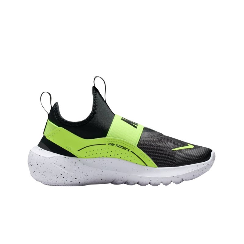 tênis-nike-flex-runner-4-ps-infantil-preto-verde