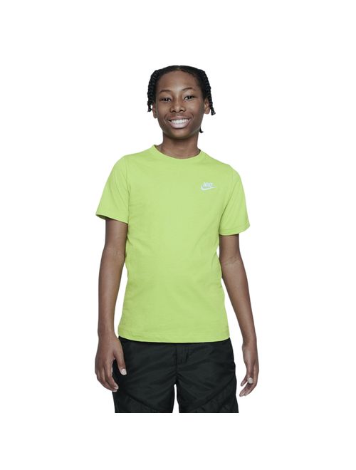 Camiseta Nike Sportswear Emb Futura Infantil - Verde