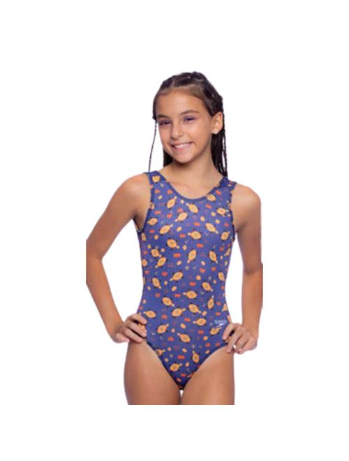 Maiô Speedo Body Turtles Infantil - Roxo