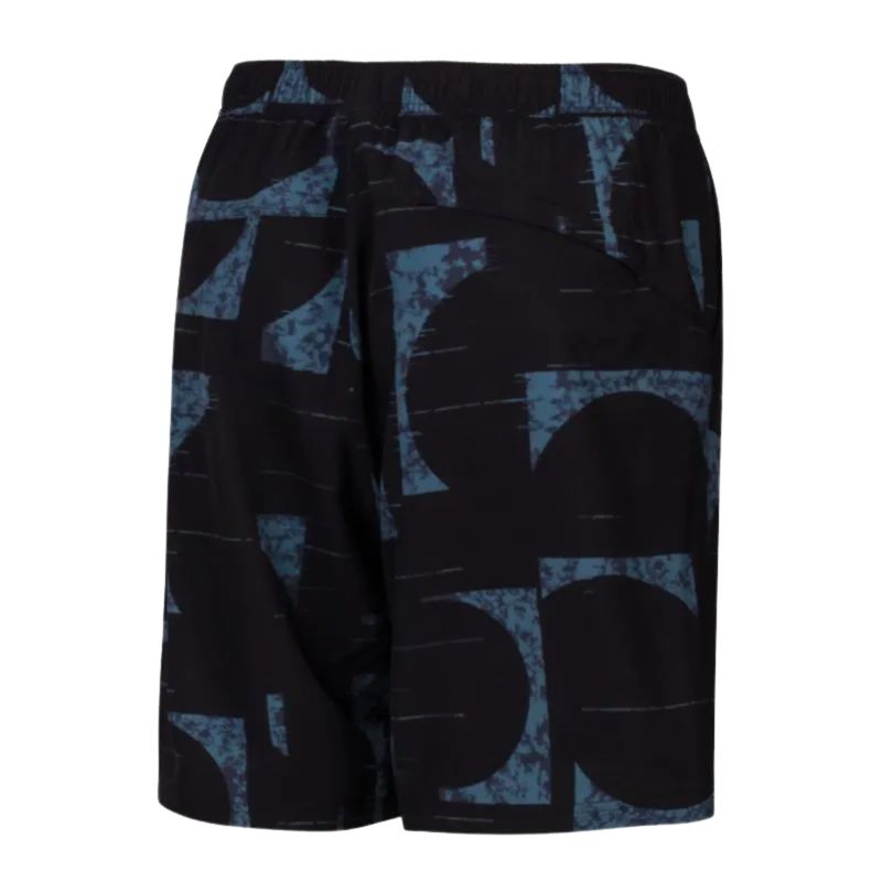 bermuda-speedo-média-estampada-masculina-preta