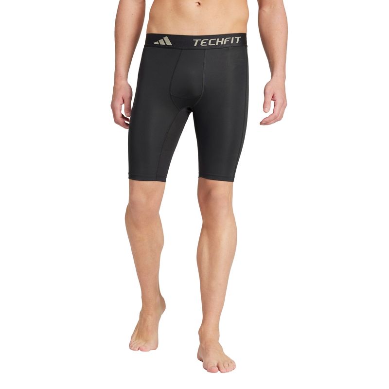 Shorts Adidas Treino Techfit Compression Masculino - Preto