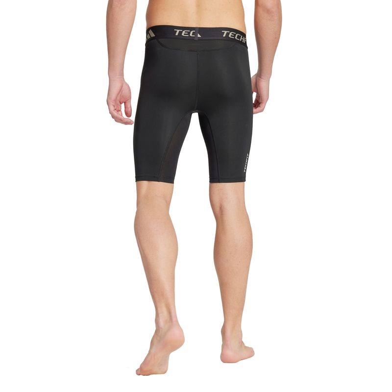 Shorts Adidas Treino Techfit Compression Masculino - Preto