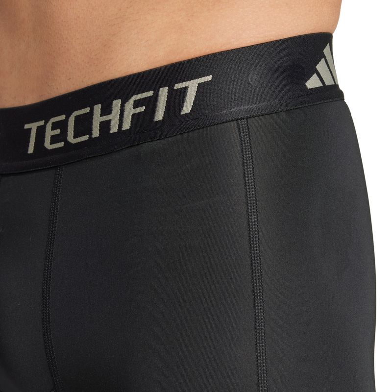 Shorts Adidas Treino Techfit Compression Masculino - Preto