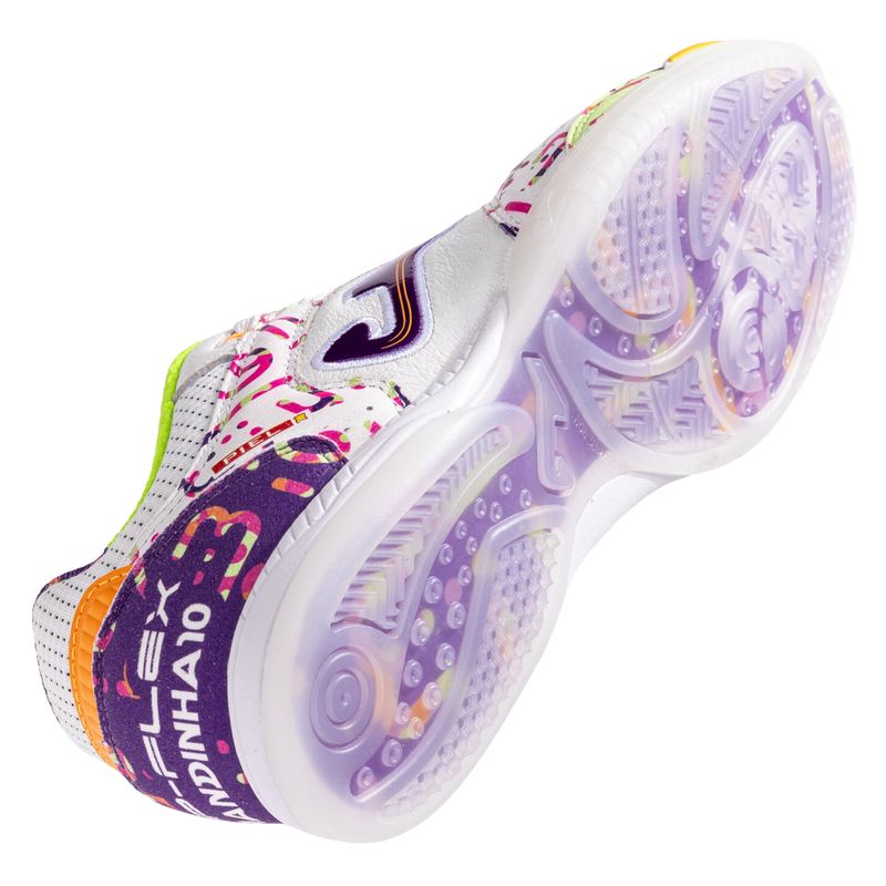 chuteira-futsal-joma-top-flex-25-amandinha-25-unissex-branca-roxa