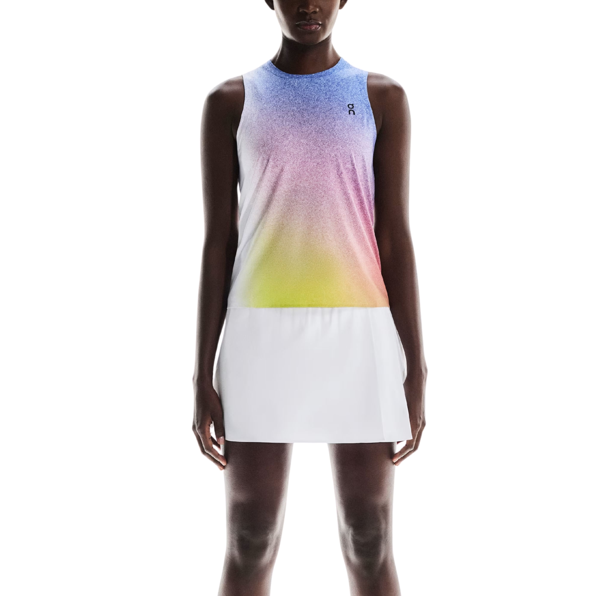 Regata On Running Court Tank 1 Feminina - Branca/Multicolor