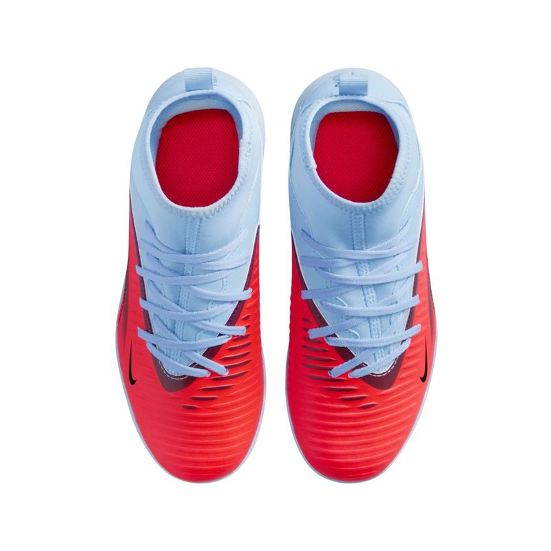 chuteira-society-nike-phantom-high-6-club-infantil-azul