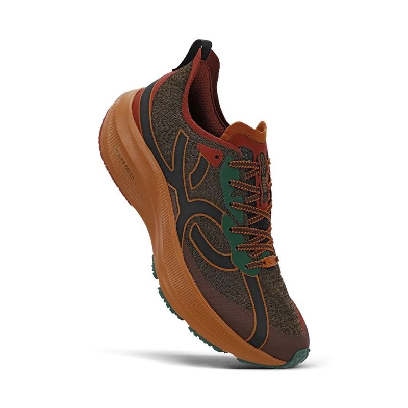 tênis-olympikus-corre-4-consciência-negra-unissex-marrom-laranja