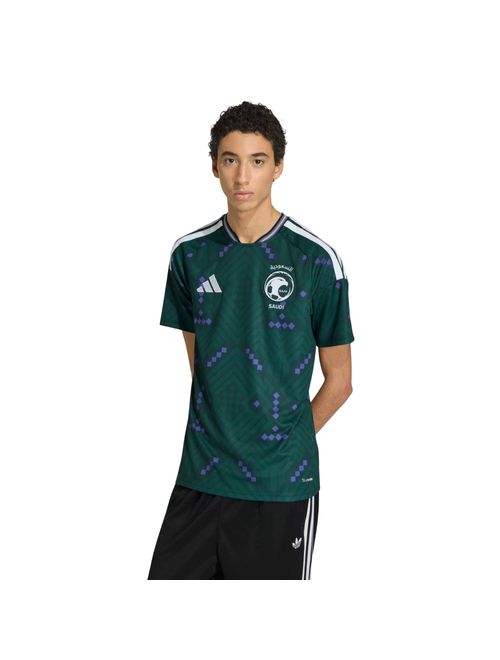 Camisa Saudi Arabia I 26 Adidas Masculina - Verde
