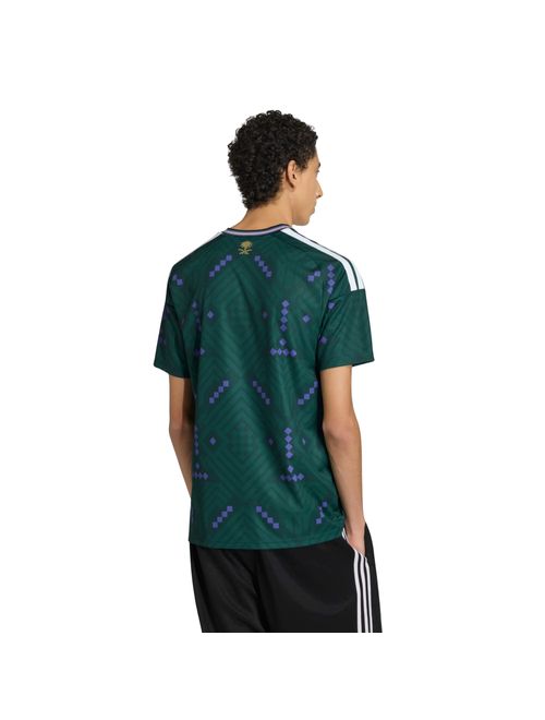 Camisa Saudi Arabia I 26 Adidas Masculina - Verde