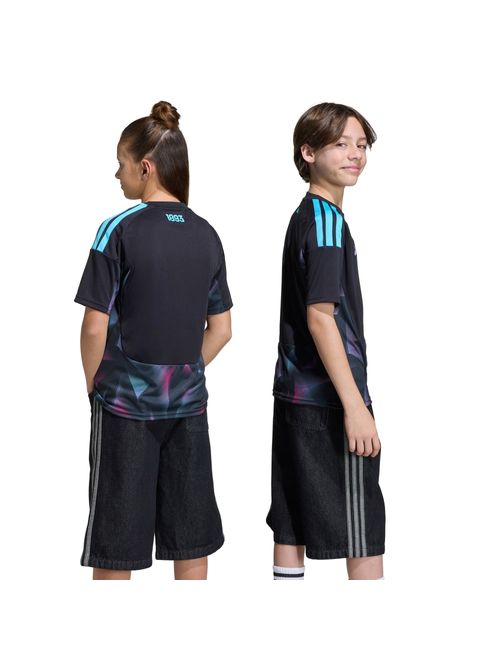 Camisa Argentina I 26 Adidas Goleiro Infantil - Preta