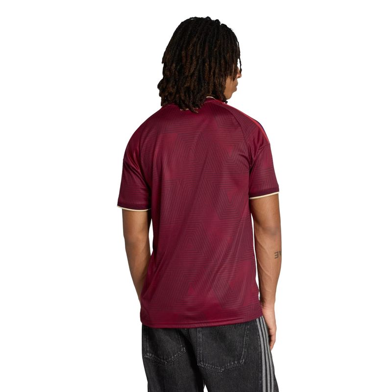 camisa venezuela i 26 adidas masculina - vinho