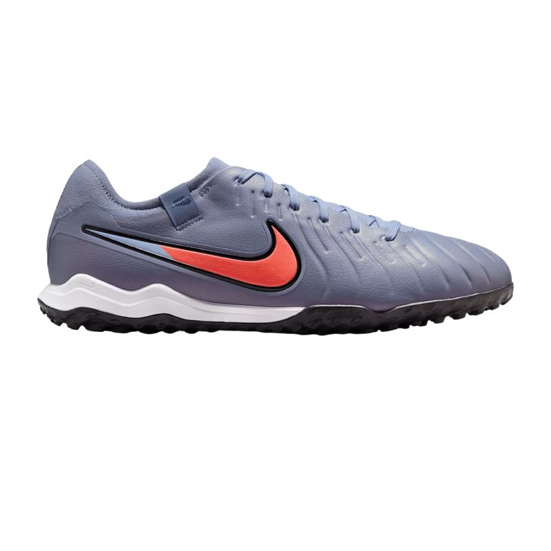 chuteira society nike tiempo legend 10 pro tf masculina - azul