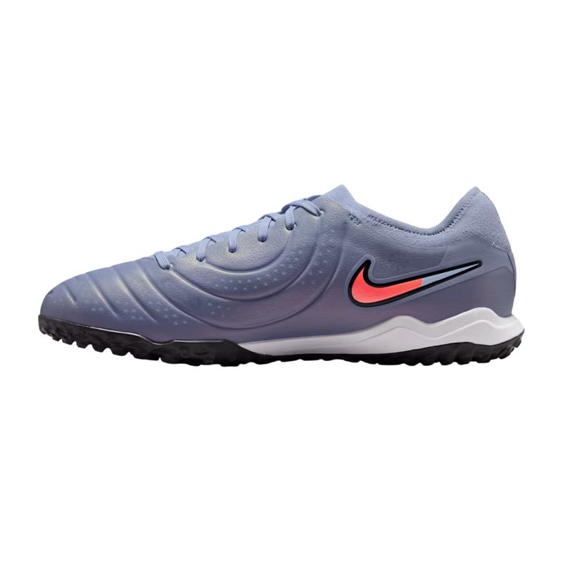 chuteira society nike tiempo legend 10 pro tf masculina - azul