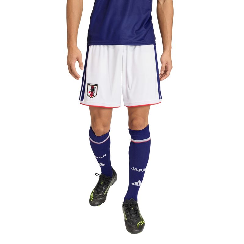 calção japão i 26/27 adidas masculino - branco