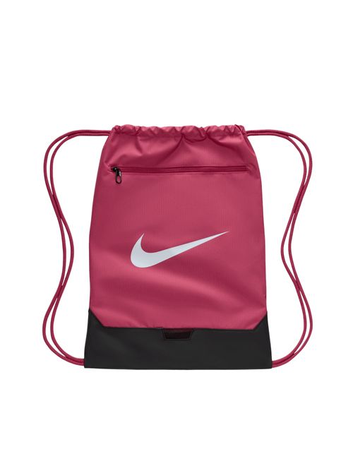Sacola Nike Brasilia Drawstring 9.5 18L Unissex - Rosa