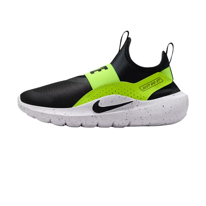 tênis-nike-flex-runner-4-gs-infantil-preto-verde