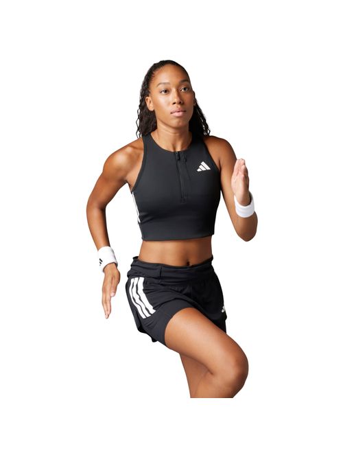 Top Adidas Adizero Crop Feminino - Preto