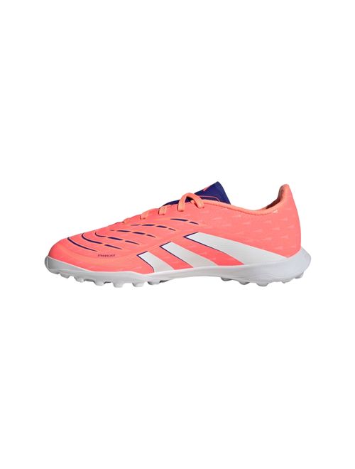 Chuteira Society Adidas Predator League Turf Infantil - Laranja