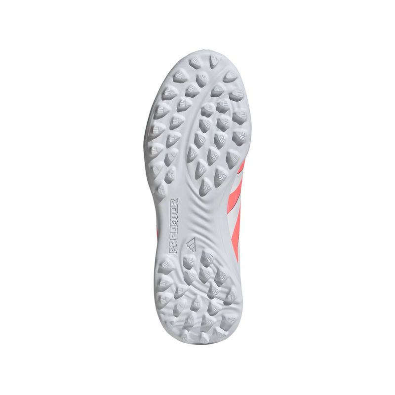 chuteira-society-adidas-predator-league-turf-infantil-laranja