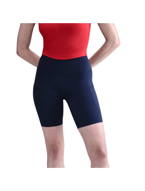 Shorts Nike Dri-Fit One Hr 8 In Feminino - Azul Marinho