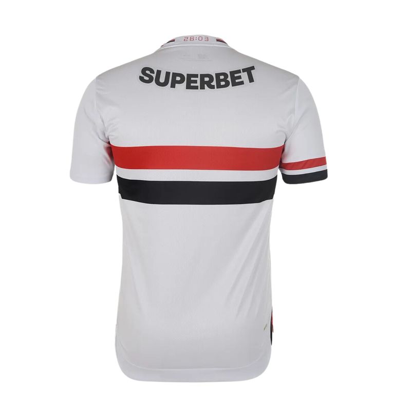 camisa-são-paulo-25-26-new-balance-jogador-home-masculina-branca-vermelha