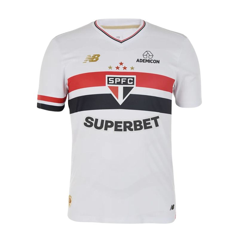camisa-são-paulo-25-26-new-balance-jogador-home-masculina-branca-vermelha