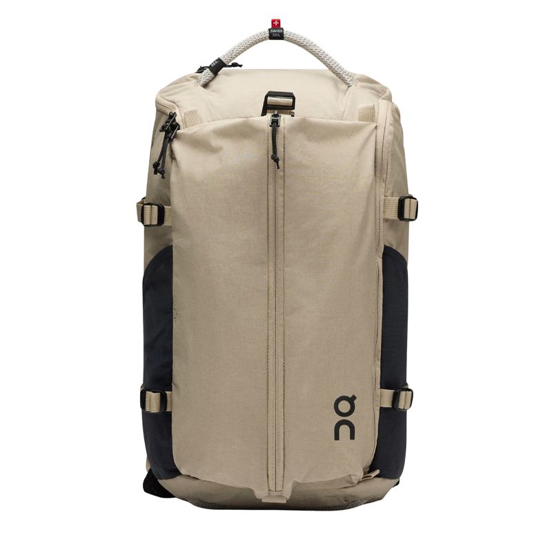 mochila-on-running-speed-30l-unissex-bege-preta