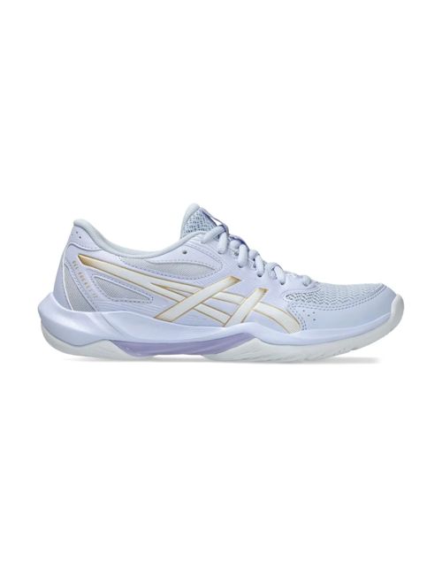 Tênis Asics Gel-Rocket 12 Feminino - Azul/Dourado