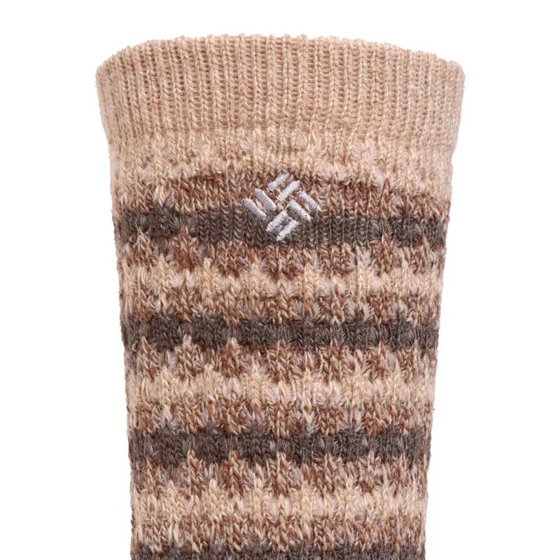 Meia Columbia Hike Crew Medium Weight Unissex - Marrom Claro