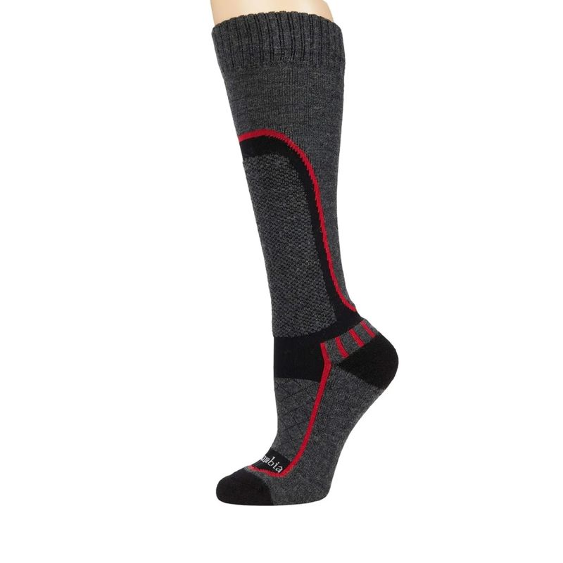 Meia Columbia Ski Slope Otc Unissex - Cinza