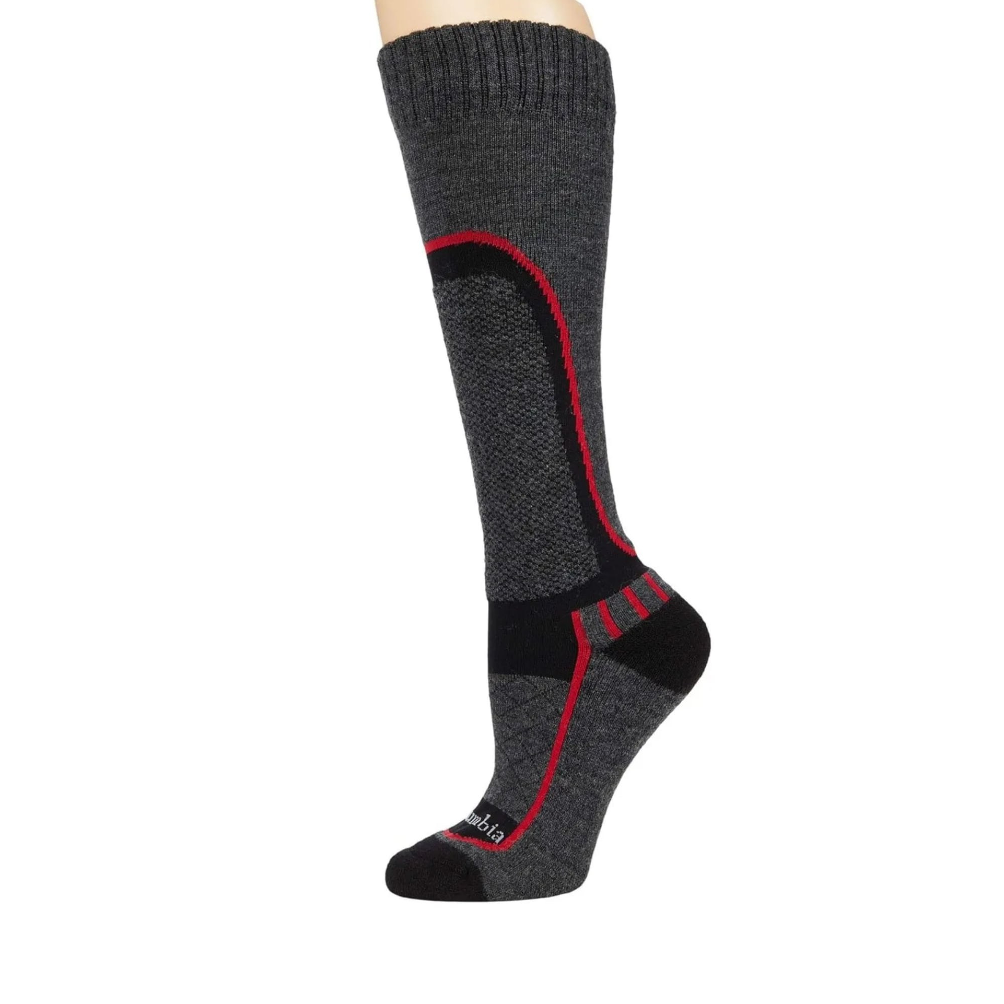 Meia Columbia Ski Slope Otc Unissex - Cinza