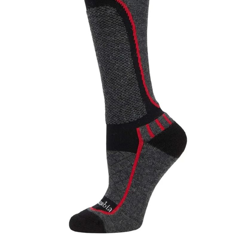 Meia Columbia Ski Slope Otc Unissex - Cinza