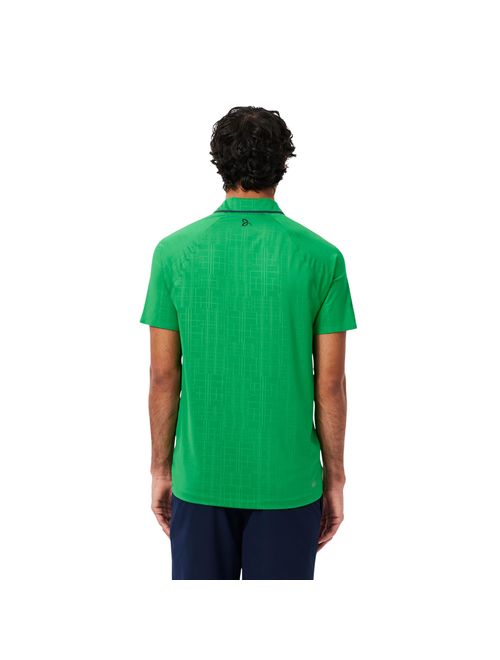 Camisa Polo Lacoste Ultra Dry Slim Novak Djokovic Masculina - Verde