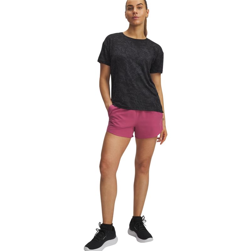 Shorts Under Armour Vanish Flex Woven 3 Pol Feminino - Rosa Escuro