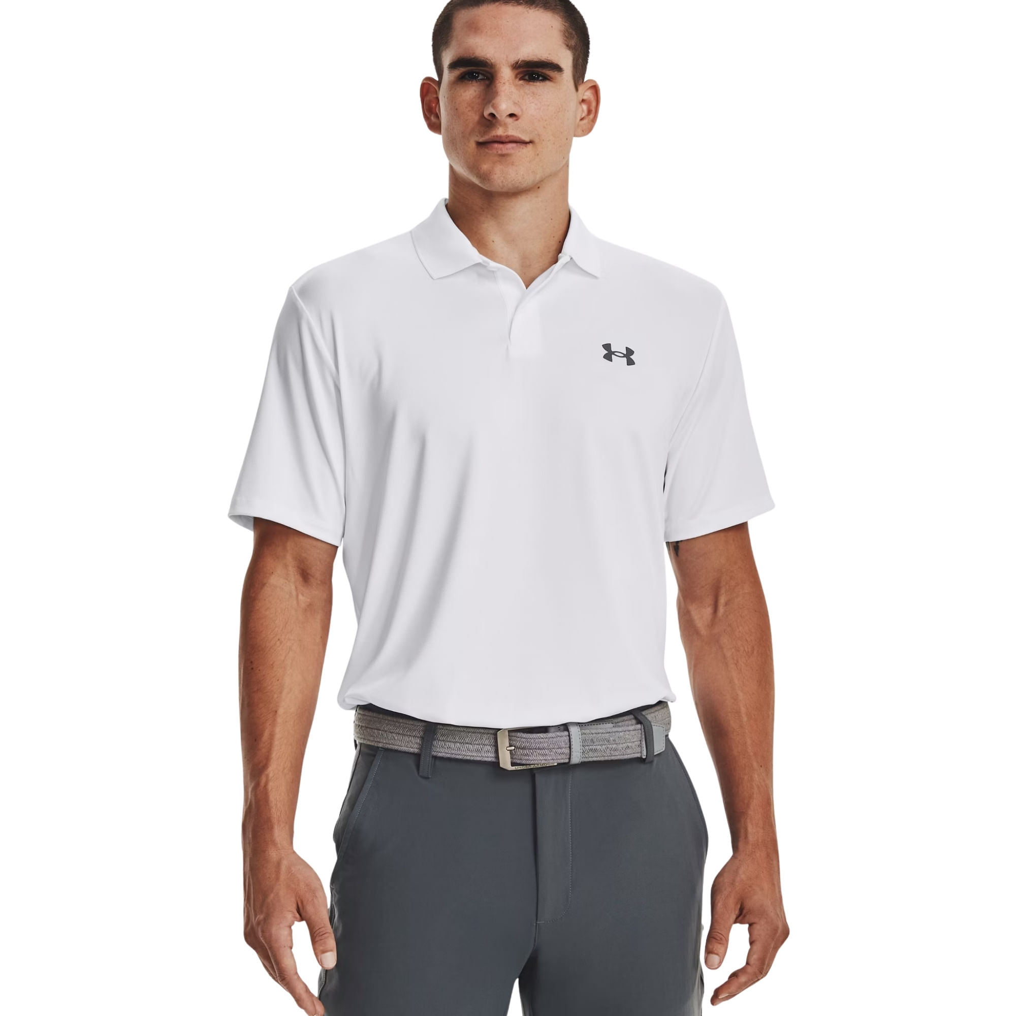Camisa Polo Under Armour Performance 3.0 Masculina - Branca