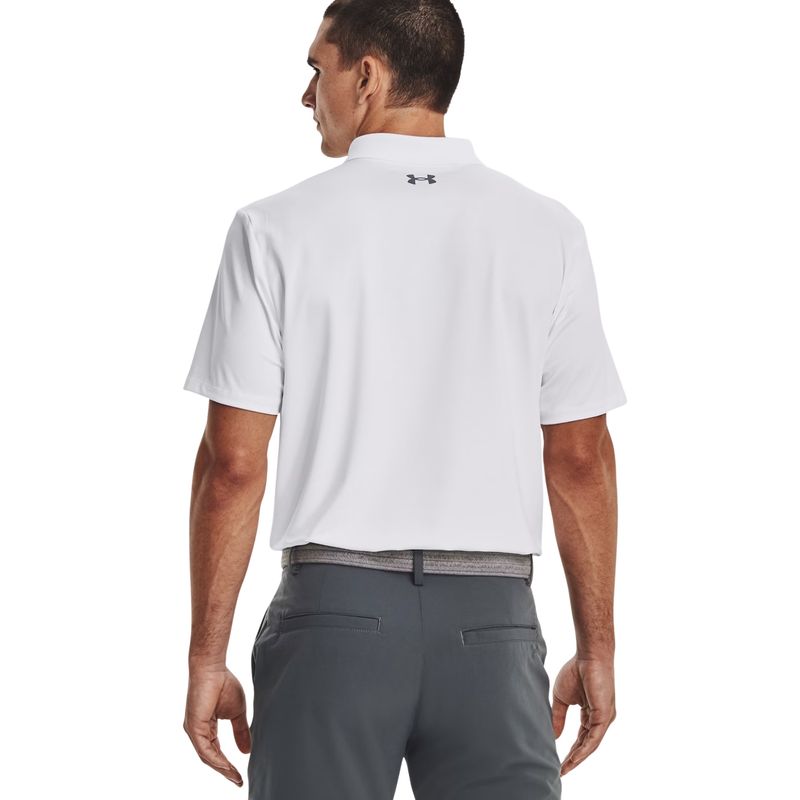 Camisa Polo Under Armour Performance 3.0 - Masculina - Branca