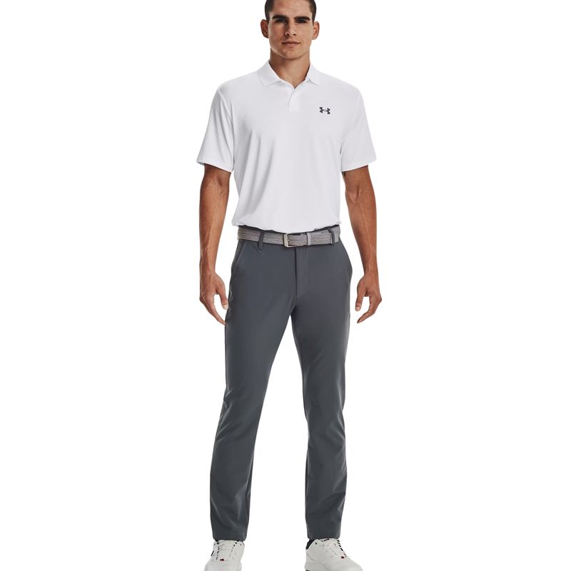Camisa Polo Under Armour Performance 3.0 - Masculina - Branca
