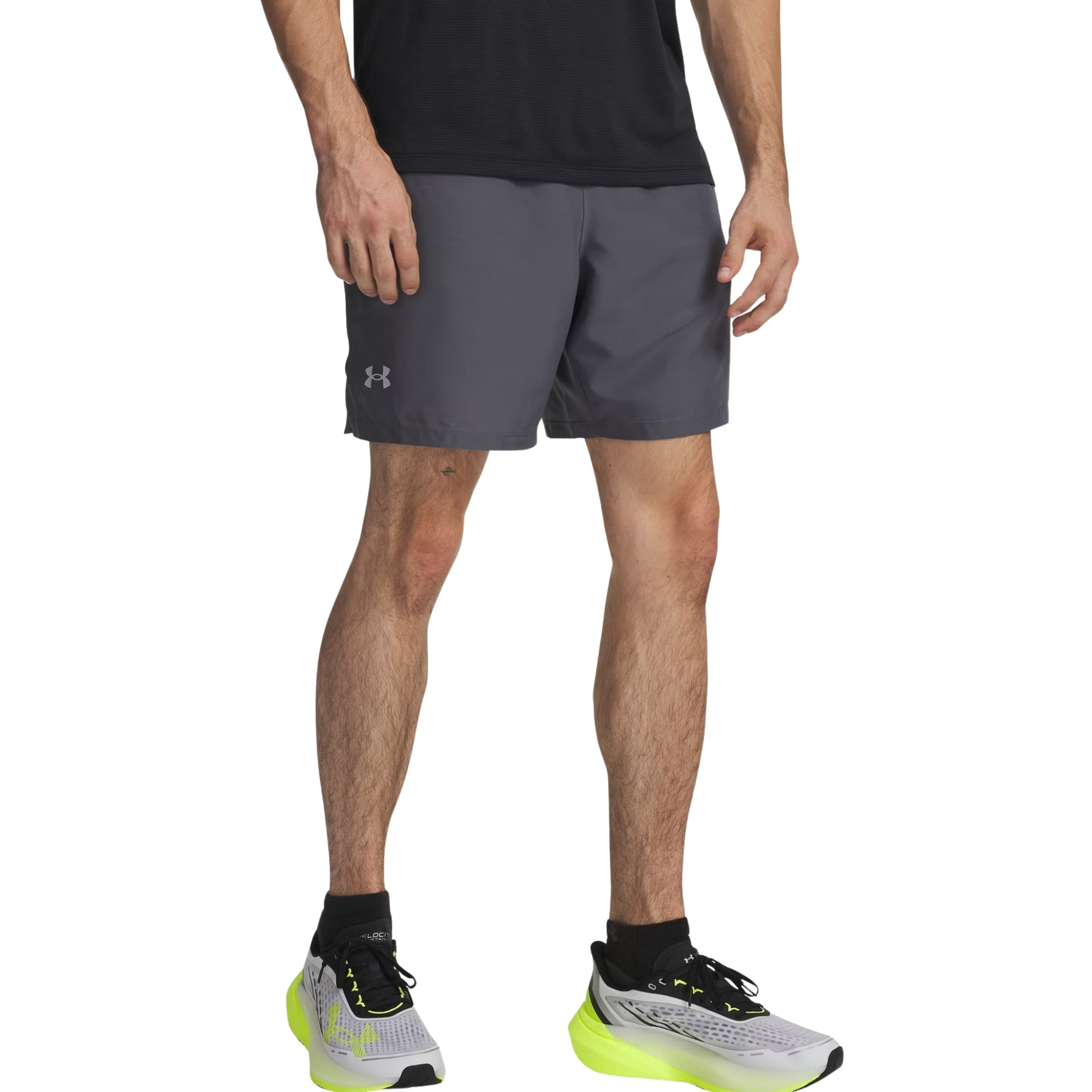 Shorts Under Armour Launch 7 Pol Masculino - Cinza