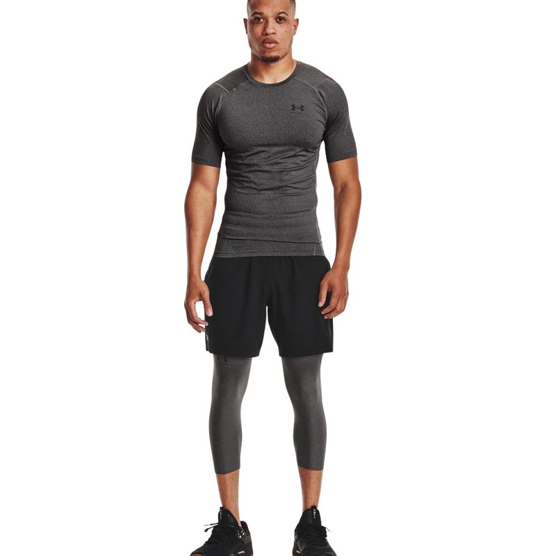 Camiseta Under Armour Heatgear Masculina - Cinza Mescla