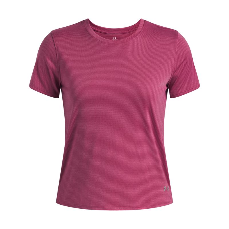 Camiseta Under Armour Launch Sho Feminina - Rosa Escuro