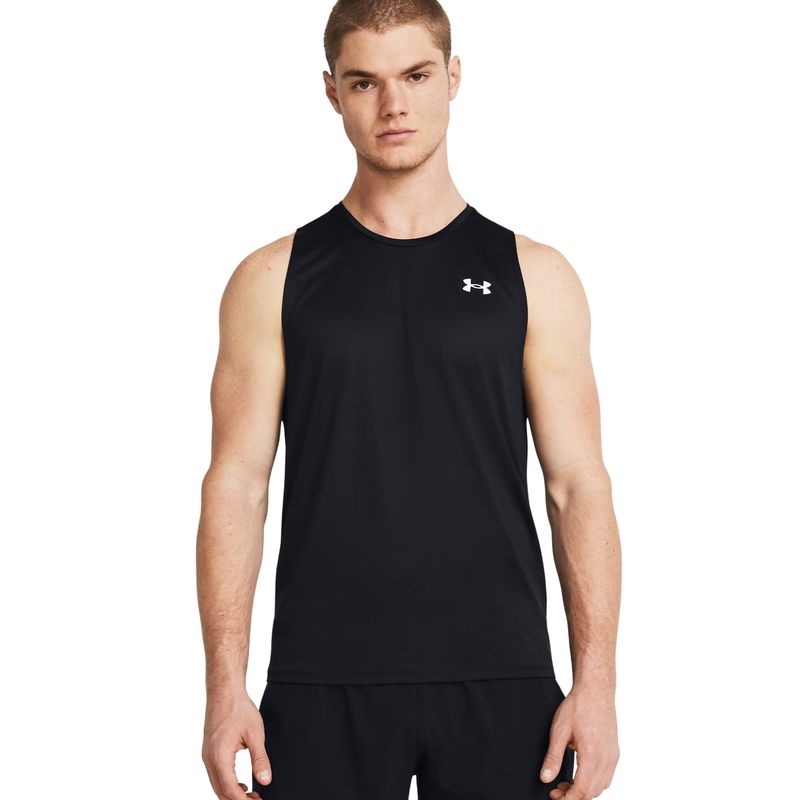 Regata Under Armour Tech Tank Masculina - Preta