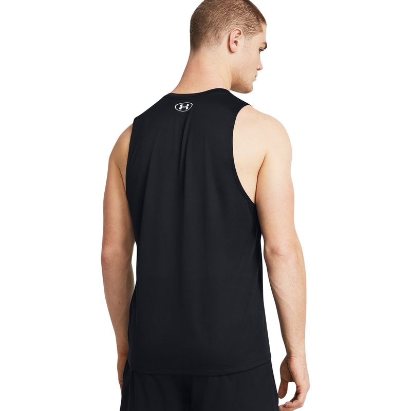 Regata Under Armour Tech Tank Masculina - Preta
