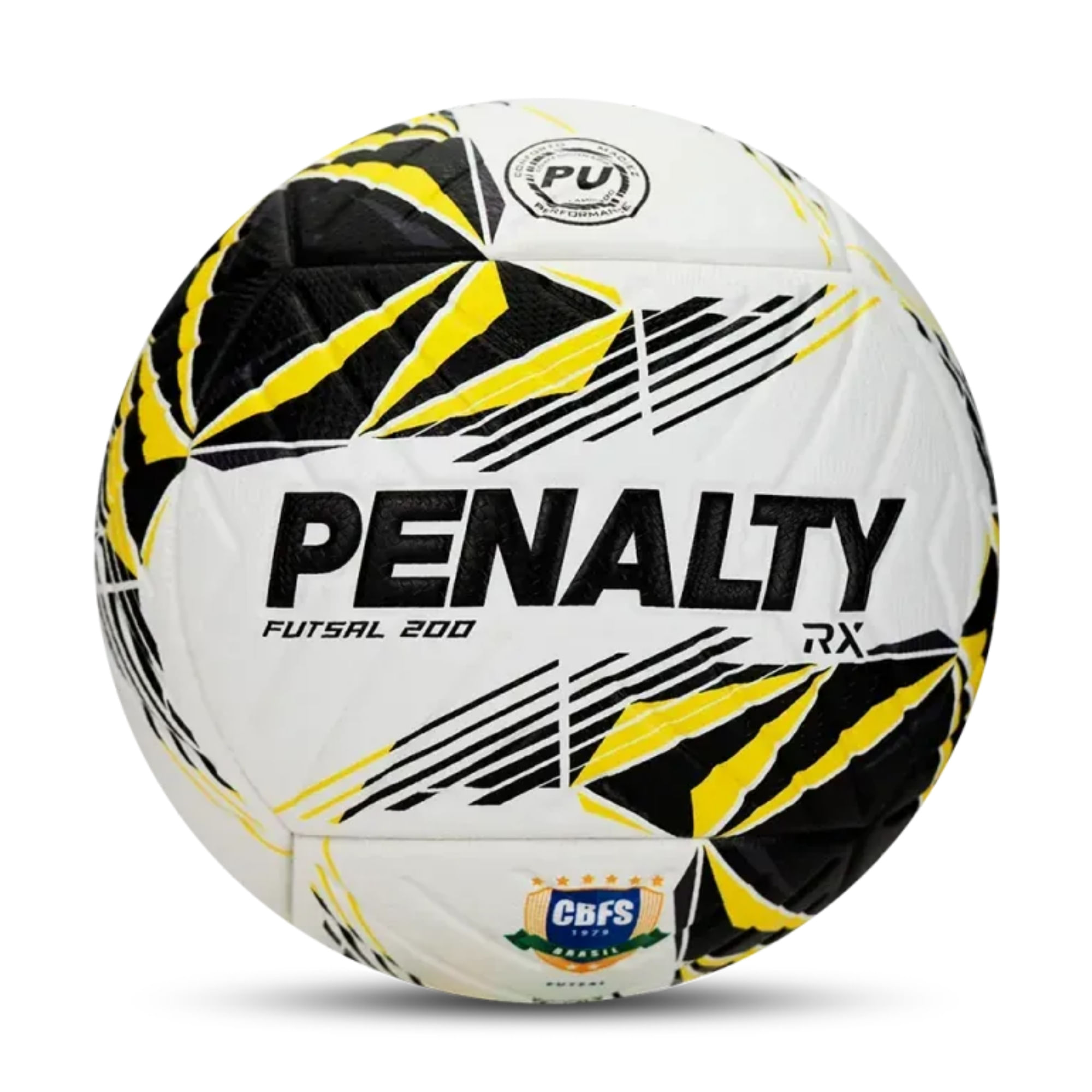 Bola Futsal Penalty Rx 200 XXVI Infantil - Branca/Amarela