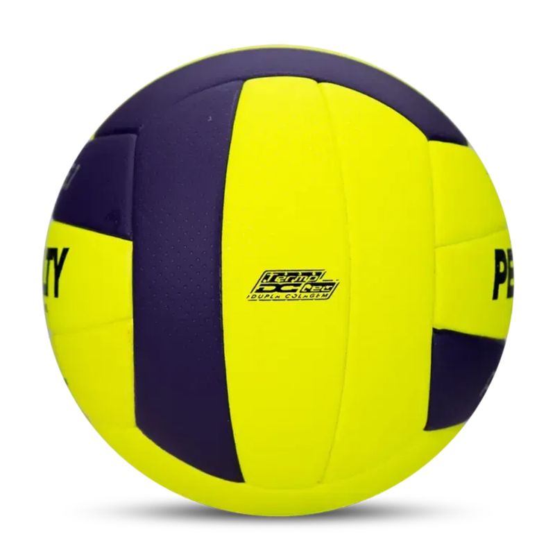 bola-vôlei-penalty-6.1-pro-unissex-amarela-roxa