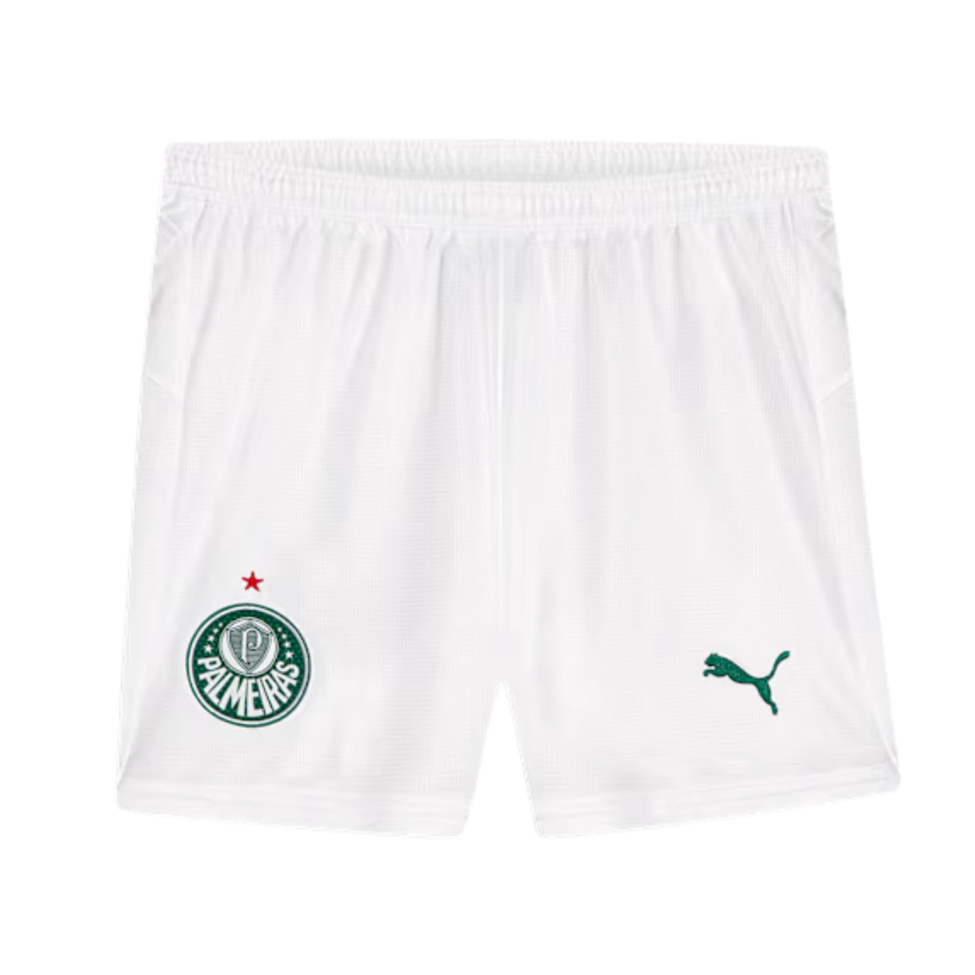 Calção Palmeiras I 26/27 Puma Torcedor Infantil - Branco