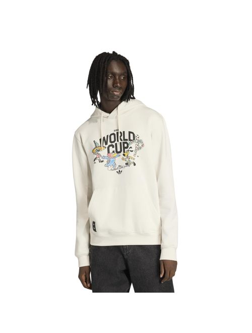 Blusão Com Capuz Adidas Mascote Da Copa Do Mundo Fifa 2026 Masculino - Branco