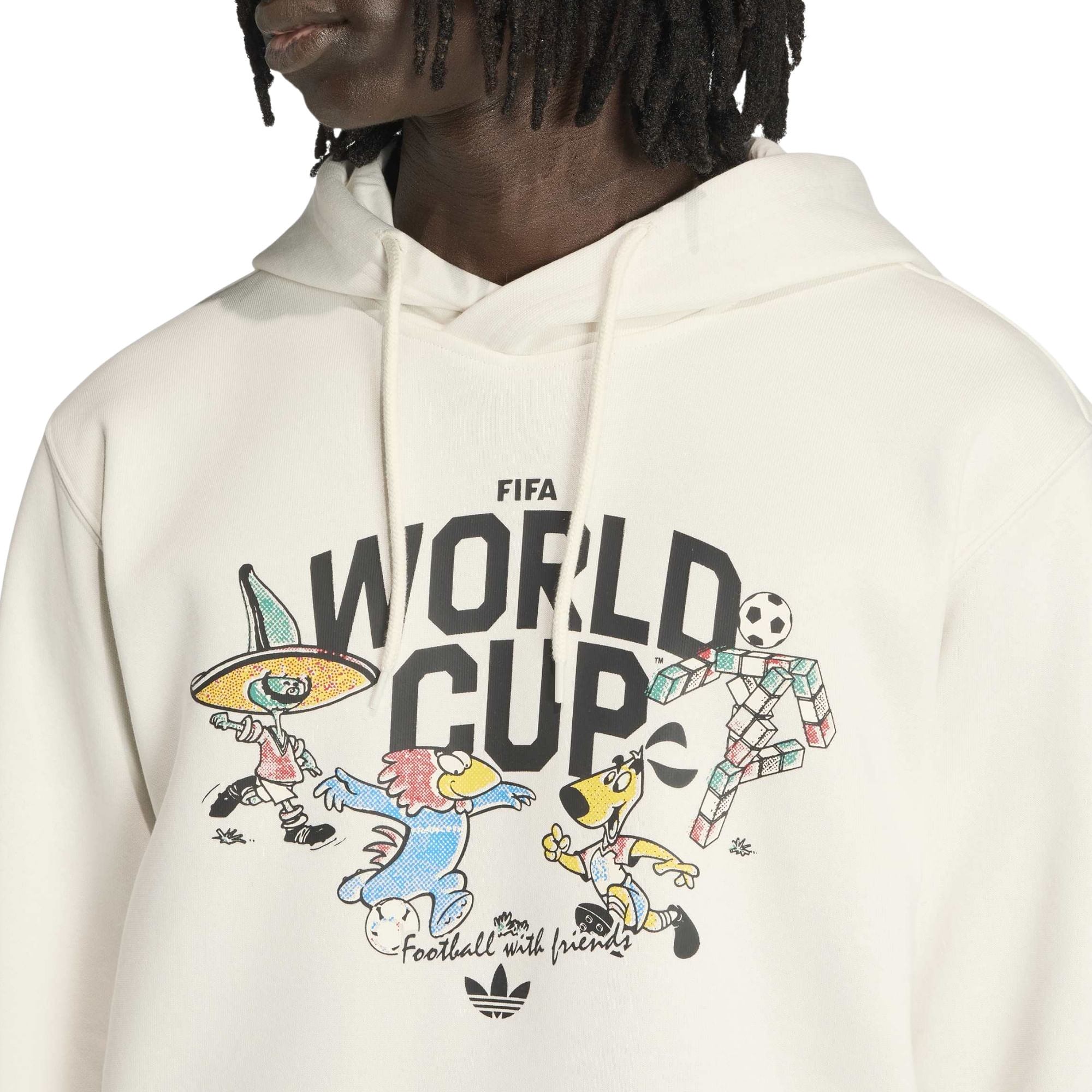 Blusão Com Capuz Adidas Mascote Da Copa Do Mundo Fifa 2026