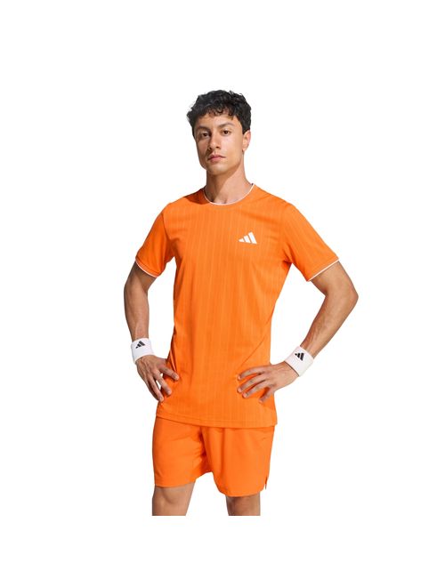 Camiseta Adidas Climacool+ Freelift Tee Pro Masculina - Laranja