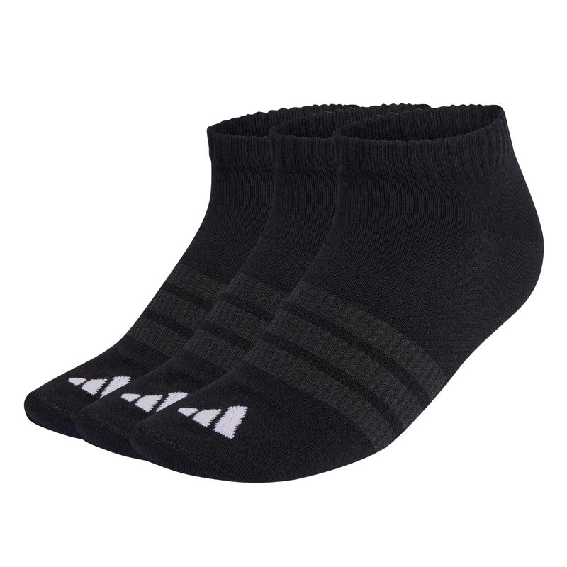 kit-meia-adidas-invisível-essentials-3-pares-unissex-preta