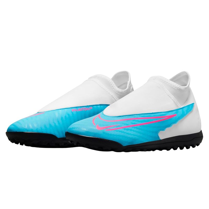 chuteira-society-nike-phantom-gx-club-masculina-branca-azul